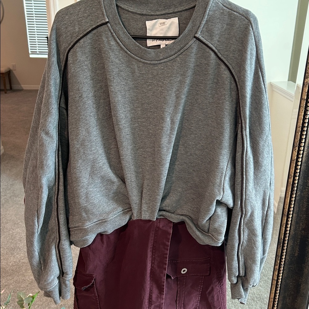 3.1 Phillip Lim Long Sleeve Draped Knit Dress - Picture 7 of 11